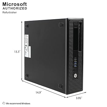 HP Pro 600 G2 i5 SSD 21.5インチ Amazon.com: HP ProDesk 600 G2 SFF Desktop Computer PC with